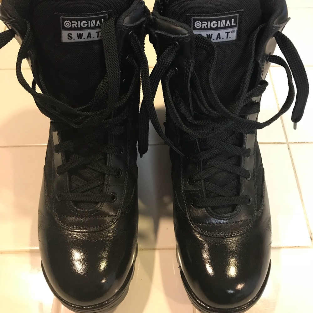 Black Tactical Boots